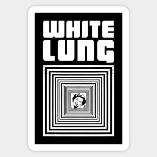 White Lung Tribute Shirt Sticker